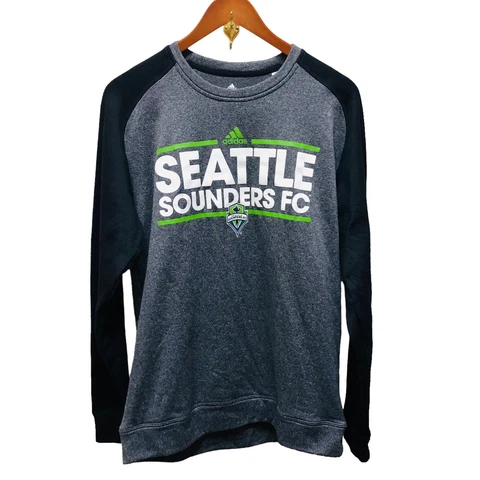 Seattle Sounders FC Soccer Adidas Lightweight Sweatshirt S5 Cover