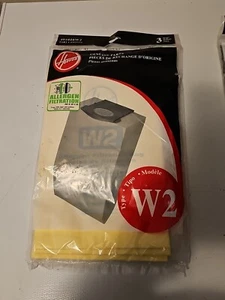 Vacuum Bags 3 Count Hoover Genuine Type W2 401010W2 Part 43655115 - Picture 1 of 12