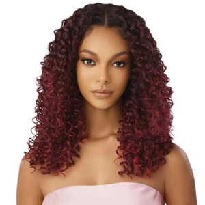 Outre Airtied Echthaar Mischung 13X6 HD Lace Front Perücke - HHB-DOMINIKANISCH LOCKIG 22" - Bild 1 von 8