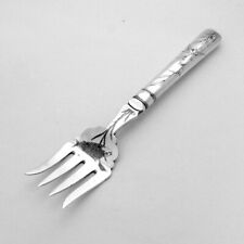 Chinese Export Fish Serving Fork Tuck Chang Sterling Silver