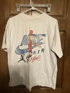 Rare Vintage 90s NIKE AIR Bart Simpson Cant Touch This Shirt Size L Distressed - Picture 1 of 7