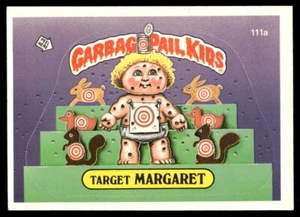 1986 Garbage Pail Kids Series 3 #111a Target Margaret NM - Picture 1 of 2