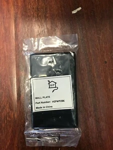  Wall Plate 2 port black color P/N: HIPWP2BK Qty 19 - Picture 1 of 4