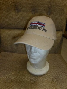 casquette MARTINI RACING PORSCHE beige ( 911 356 964 993 996 997 935 CARRERA RS - Imagen 1 de 2