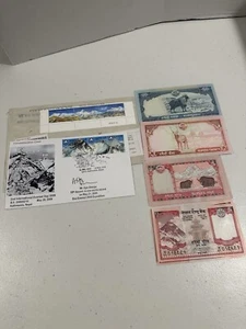Nepal Apa Sherpa Stamps Currency Commemorative Cover 2009 19th Ascent Everest - Picture 1 of 1