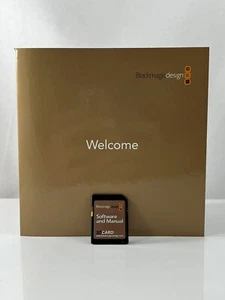 Blackmagic Design Software and Manual SD Card 4GB - Picture 1 of 4