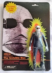 NECA Universal Monsters Glow in the Dark Invisible Man NEW Retro Remco NYCC 2024 - Picture 1 of 3