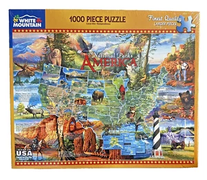 White Mountain Puzzle - National Parks America #530 - New - Sealed - Picture 1 of 5