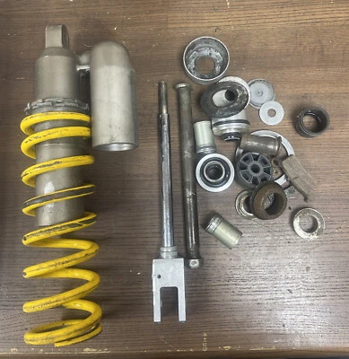 Amortiguador trasero RM125 2006 OEM suspensión resorte Suzuki RM 125 2001-2008 Foto 1 de 4