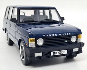 LS 1/18 Range Rover Vouge SE Classic Dark Blue Resin Scale Model Car - Picture 1 of 9