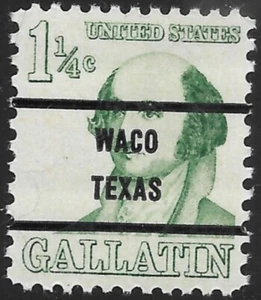 Scott #1279 Untagged SCARCE MINT NEVER HINGED Single Precanceled "WACO TEXAS" - Picture 1 of 1