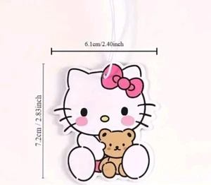 Hello Kitty hanging air freshener for car, closet, shoe cabin, home,office - Picture 1 of 1