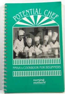 Potential Chef NMAA'S cookbook for beginners 1986 PB scarce book cooking - Picture 1 of 18