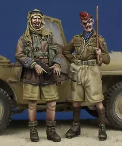 LRDG Trooper & Hussar Officer WW II 1/35 The Bodi 35165 Resin Bausatz SBS - Bild 1 von 2