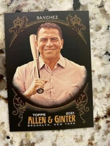 2021 TOPPS ALLEN GINTER X BASEBALL BASE CARD REPORTER JESSE SANCHEZ #260 - Bild 1 von 1