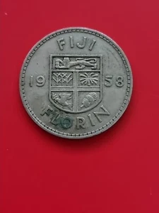 1958 Fiji Florin - Foto 1 di 2