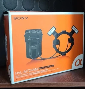 New -- Sony HVL-MT24AM Macro Twin Flash Kit - Picture 1 of 9