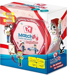 NUEVO JUEGO DE CARTAS OFICIAL MATCHIFY PROFESIONES FAMILIA PARTIDO DIVERTIDO JUEGO EDUCATIVO - Imagen 1 de 13