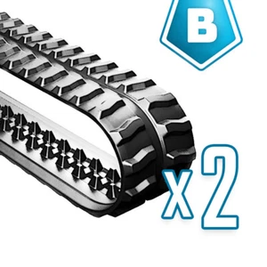 Satz Gummiketten 230x101x30 KOMATSU PC05 PC05.6 PC05.7 PC07.6 PC07.7 PC12 PC15R - Bild 1 von 3
