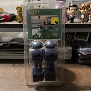 Blue GLD Table Soccer Men Player 2 PCS Foosball Replacement 4.25” Tall 1.25” wid - Picture 1 of 4