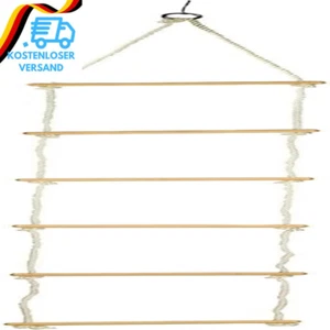 Small Foot Strickleiter Mit Sechs Holzsprossen, 2 M, Kletterspielzeug Für Drinne - Bild 1 von 12