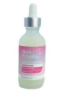 SKIN RITUALS ANTI-AGING FACIAL SERUM SMOOTHING PHYTO-RETINOL/FERULIC ACID 2 OZ - Picture 1 of 4