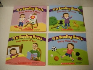 Scholastic I'm Reading Now! 4 Paperback Book Set Featuring Ruby Rare Very Nice! - Picture 1 of 6