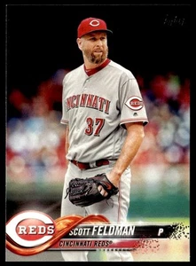 2018 Topps Scott Feldman Cincinnati Reds #57 - Picture 1 of 2