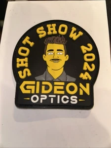 Shot Show 2024 Las Vegas Gideon ottica toppa tattica pistola armi da fuoco Simpson - Foto 1 di 1