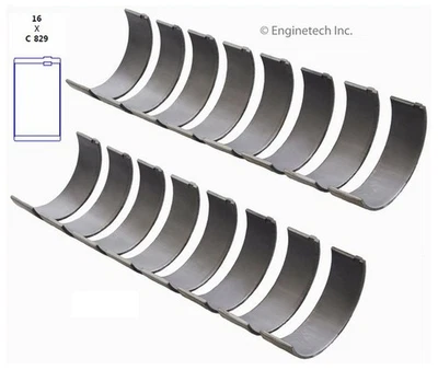 Juego de rodamientos de varilla de conexión para modelos seleccionados 83-95 Ford International BB424J010 Foto 1 de 4