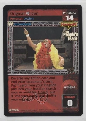 2006 WWE Raw Deal Trading Card Game Expansion 18: Royal Rumble Original Icon - Image 1 of 2