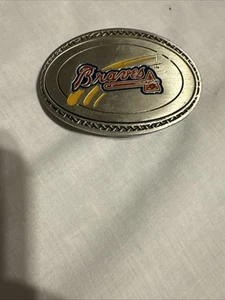 fibbia cintura atlanta braves - Foto 1 di 5