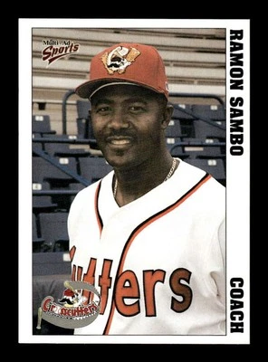 1999 Multi-ad Williamsport Crosscutters 33 Ramon Sambo HC BXCP11 - Image 1 of 2