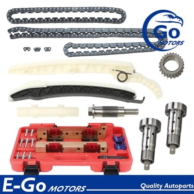 Kit de cadena de distribución árbol de levas herramienta válvula apto para Mercedes-Benz GLE CLS SLC SLK VITO 2.0L Foto 1 de 4