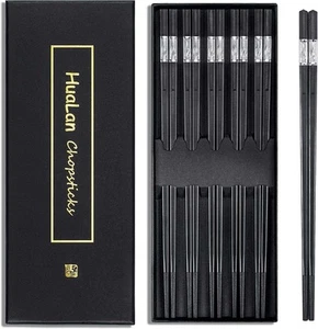 Fiberglass Chopsticks Set, Dishwasher Safe Chopsticks, Non-slip Design Chop S... - Picture 1 of 6