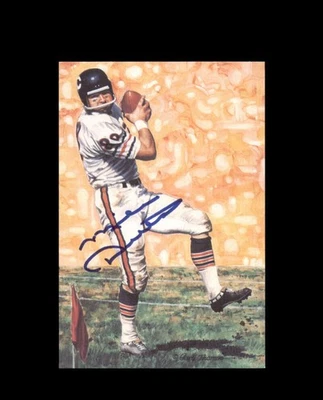Mike Ditka PSA DNA Signed Goal Line Art Card GLAC Autograph - Image 1 of 2