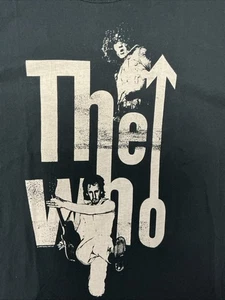 The Who Townsend Daltrey Moon Enwistle Classic Rock Tshirt Black Size:Large - Picture 1 of 8