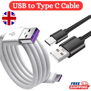 Genuine Samsung S25 S24 23 Ultra Super Fast Charging Cable USB to Type C 5A - Picture 1 of 16