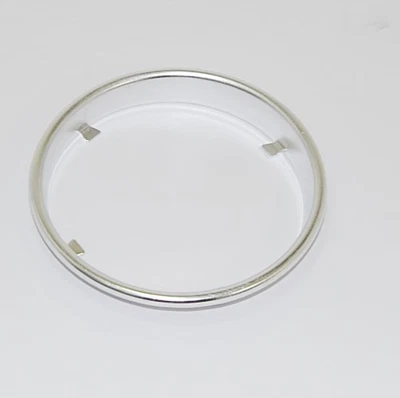 Anel de acabamento de velocímetro cromado serve para Volkswagen Type1 Bug 1958-1971 - Imagem 1 de 2