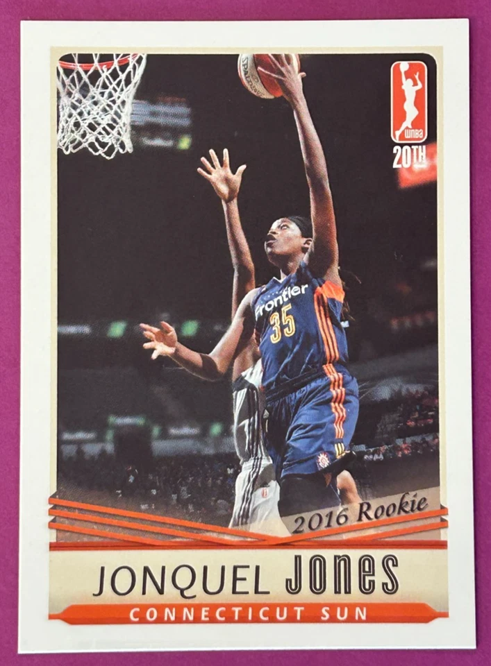 JONQUEL JONES RC 2016 WNBA #35 Near Mint to Mint - Image 1 of 2