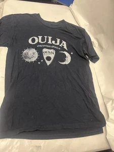 Ouija maglietta nera media oracolo mistificante donna adulto - Foto 1 di 3