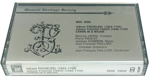 Musical Heritage Society - MHC 2060 - Johann Pachelbel - Cassette Tape - Picture 1 of 3