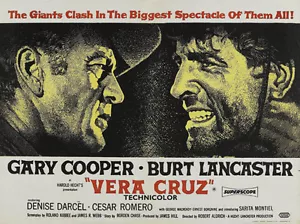 Impresión de póster de película vintage Vera Cruz Gary Cooper - Imagen 1 de 1