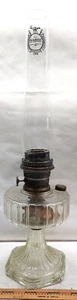 VINTAGE Aladdin Oil Lamp - Corinthian 1936 - Model B Burner - W/ Chimney - Picture 1 of 24