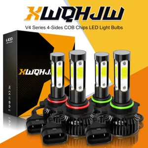 For Chevy Silverado 2500HD WT Cab Pickup 6.0L 6.6L 2001-2006 LED Headlight Bulbs - Imagen 1 de 8