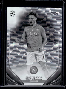 TOPPS UCC FLAGSHIP 23-24 ELJIF ELMAS SSC NAPOLI PARALLEL 133/150 - Picture 1 of 2
