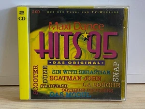 Maxi Dance Hits 95 2x CD BMG Ariola 1995 German IMPORT VG+ [La Bouche] - Picture 1 of 3