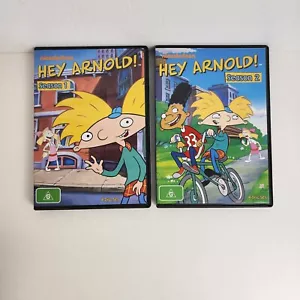 Hey Arnold Season 1 & 2 DVD Football Head Fans Rejoice! Region 4 - Picture 1 of 3