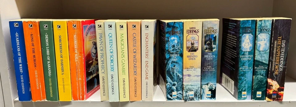 David Eddings Books Collection Various Sets Available Belgariad Malloreon & More - Image 1 of 1