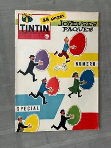HEBDO TINTIN 1re SÉRIE N°544 COUVERTURE HERGÉ 1959 EN TRÉS BON ÉTAT - Imagen 1 de 4